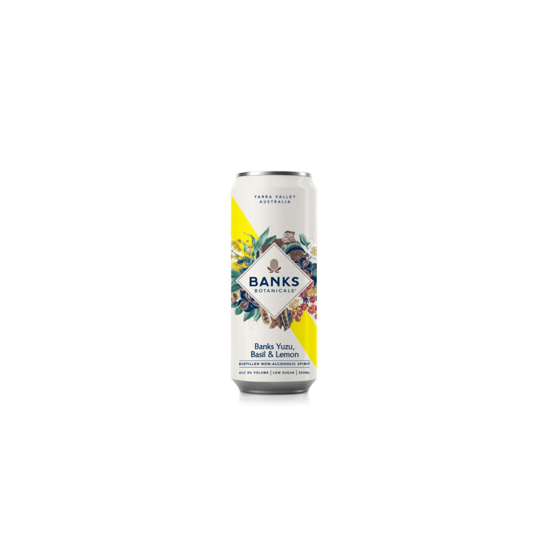 Banks Yuzu Basil and Lemon Non Alcoholic Spirit 0 250ml Free