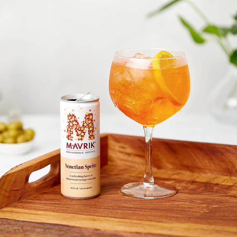 The Mavrik Non-Alcoholic Venetian Spritz 250ml - <0.5%