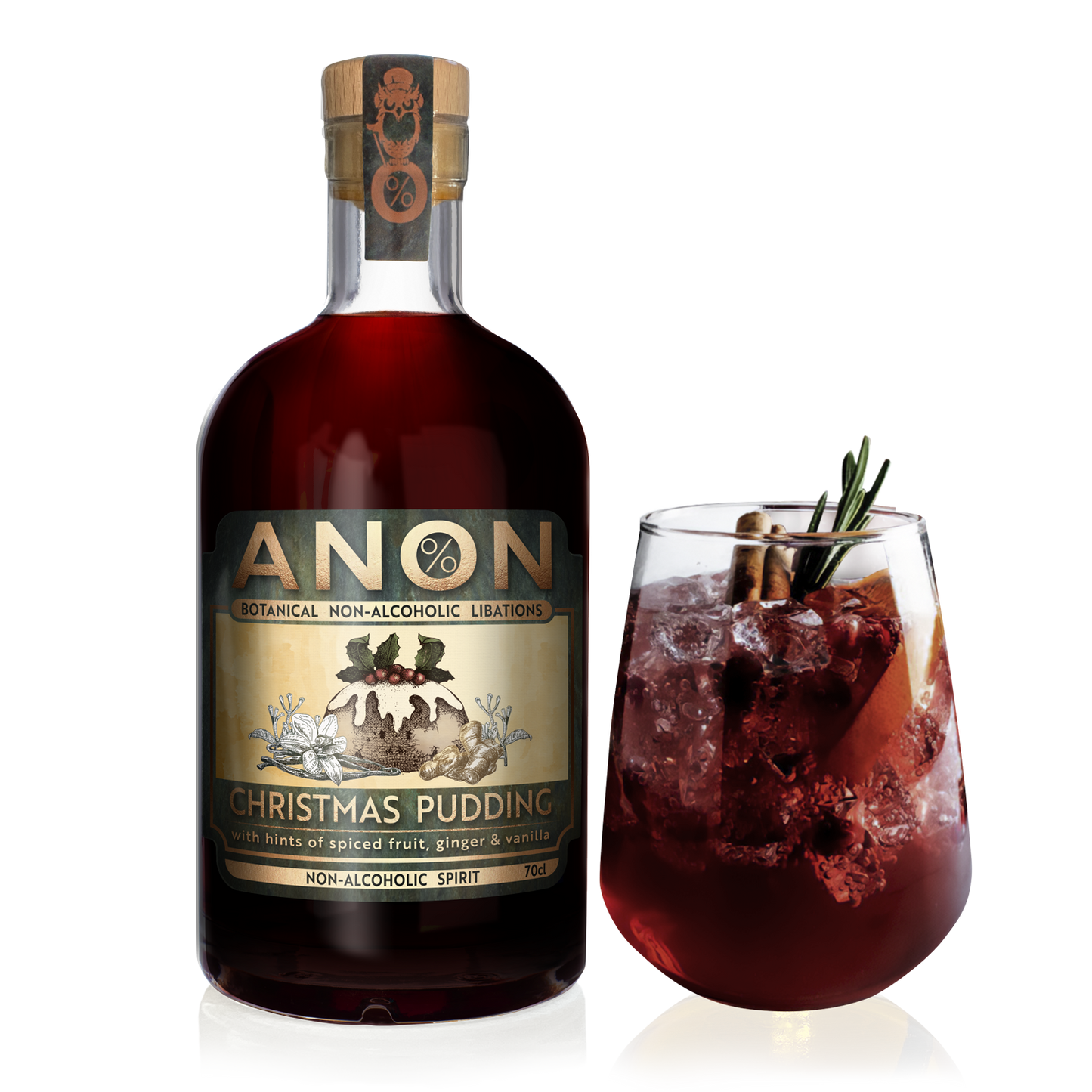 Anon Christmas Pud Spirit 700ml - 0%