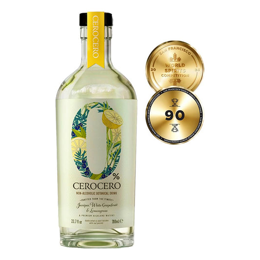 CeroCero White Grapefruit & Lemongrass Non Alcoholic Gin 700ml