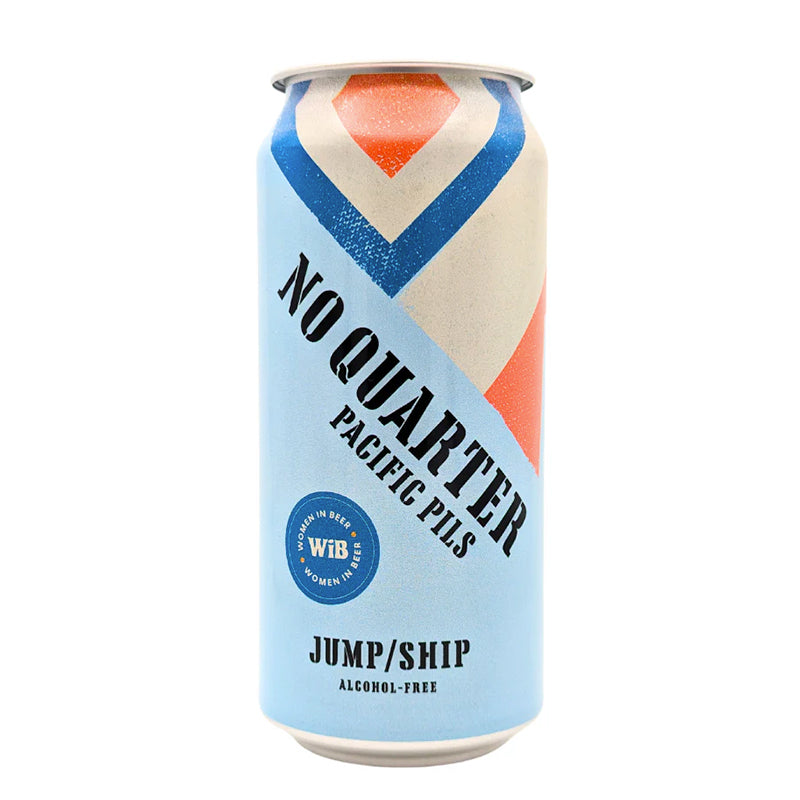 Jumpship No Quarter Pacific Pilsner 440ml -<0.5%