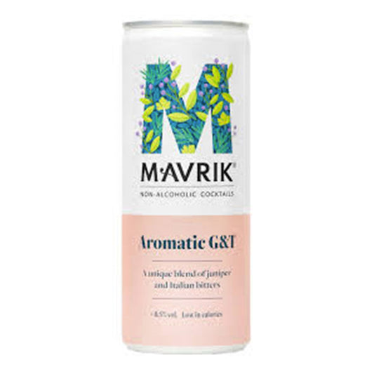 The Mavrik Non-Alcoholic Aromatic G&T 250ml - <0.5%