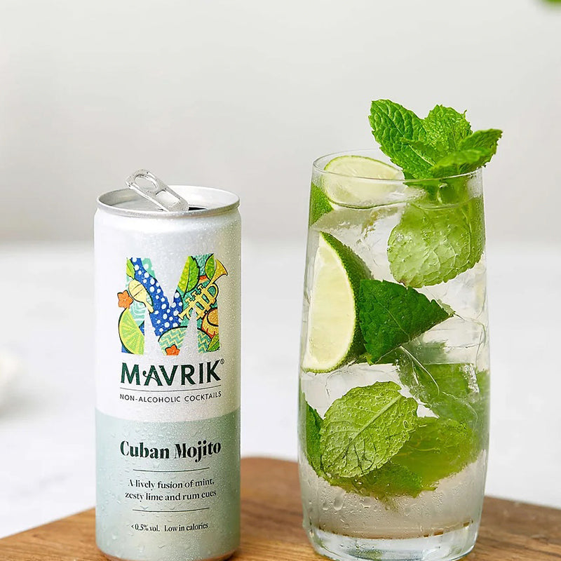 The Mavrik Non-Alcoholic Cuban Mojito 250ml - <0.5%