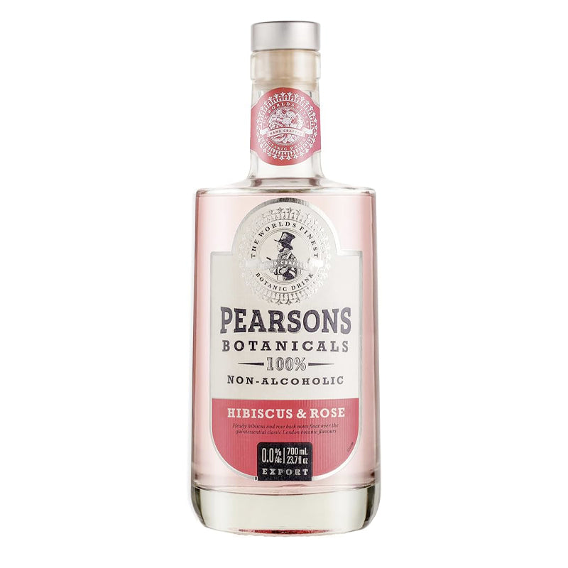 Pearsons Botanicals Hibiscus & Rose Non Alcoholic Gin 700ml