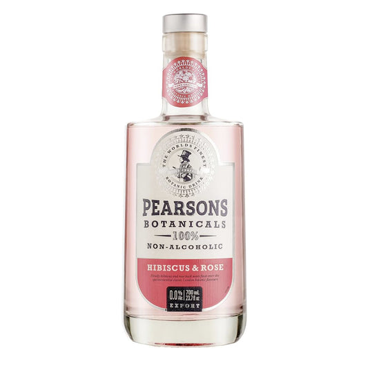 Pearsons Botanicals Hibiscus & Rose Non Alcoholic Gin 700ml