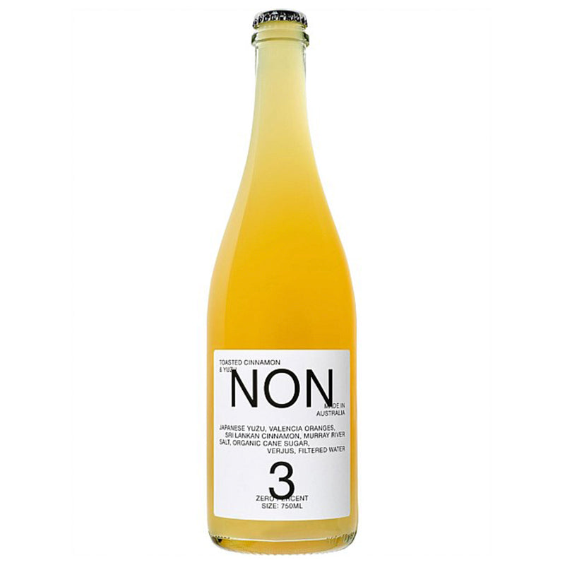 NON 3 Toasted Cinnamon & Yuzu 750ml - 0.0%