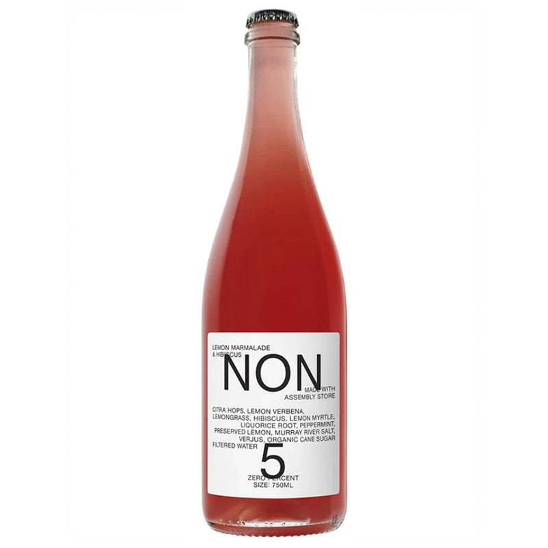 NON 5 Lemon Marmalade & Hibiscus 750ml - 0.0%