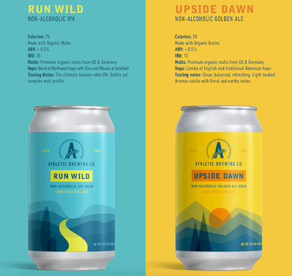 Athletic - Upside Dawn Golden Ale 355ml Beer - 0.5%