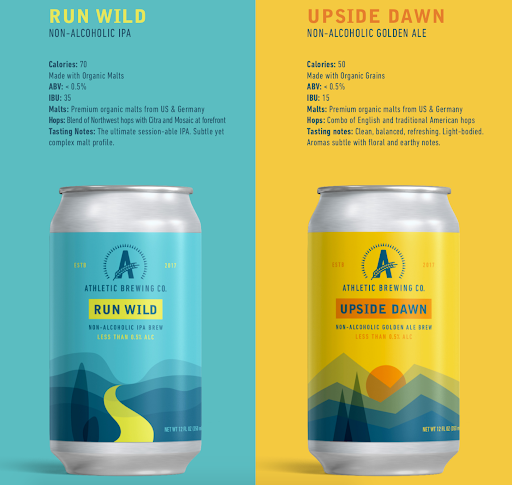 Athletic - Upside Dawn Golden Ale 355ml Beer - 0.5%