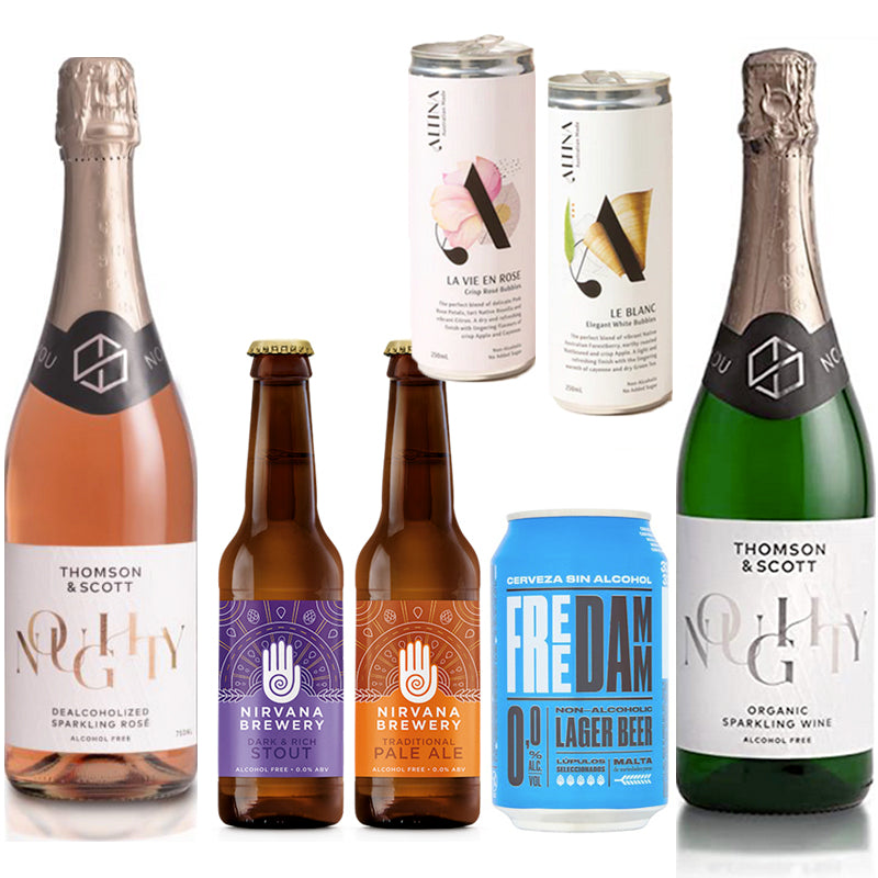 Halal Friendly Sample Pack - 2 wines, 6 beers, 4 craft cocktails