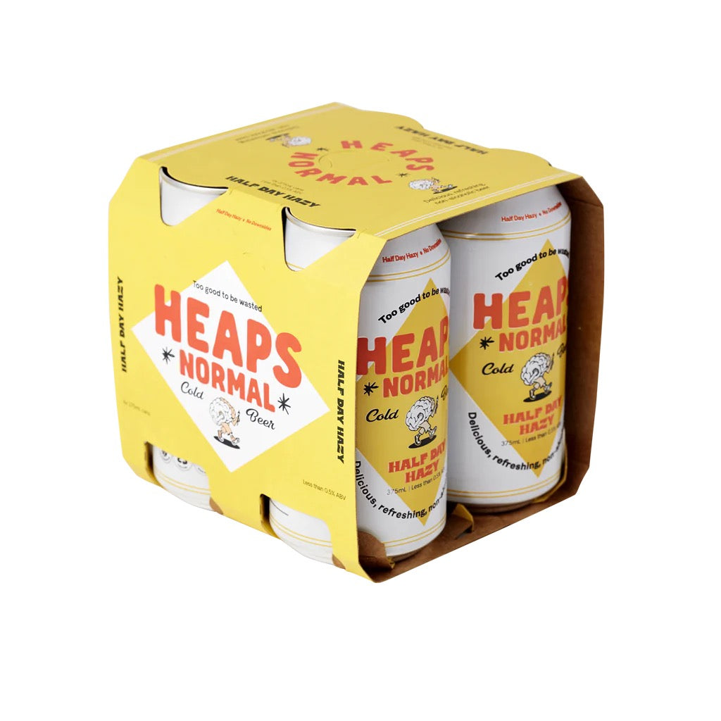 Heaps Normal Half Day Hazy Pale Ale 375ml Can - 0.5%